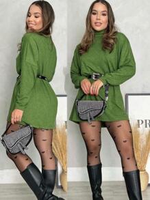Women Dresses - Army Green - View 1