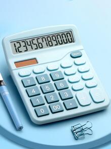 1入組素色計算器 - 藍色 - 查看 2