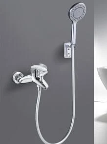 1入組1.5 MPVC沐浴頭進水軟管,現代銀淋浴軟管