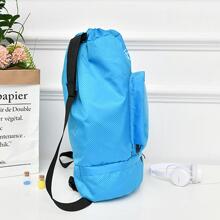 1入組游泳包濕和乾分離女士便攜泳裝收納袋防水包 - 藍色 - 查看 3