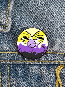 1pc Funny owl Ace Hooty Brooch - XZ2810 - View 1