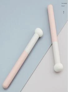 2pcs Mushroom Head Shape Concealer Brush - Pink - View 1