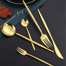 30件套不锈钢餐具套装，厨房，圣诞礼物，学校用品