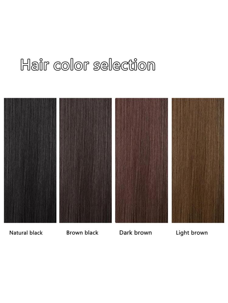 Clip In Straight Synthetic Hair Extension - Light Brown - View 6