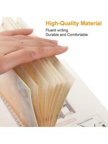 4 libros (bolígrafos gratis) Libro de copia mágica con práctica de escritura borrable y reutilizable, libros de trabajo de caligrafía y escritura a mano como regalo Montessori con diseño de plantilla y ayuda para la práctica de escritura mágica - Multicolor - Ver 5