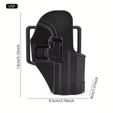 Pistol Holster Waistband Quick-Draw Holster For Usp/1911 - Black - View 3