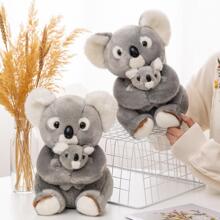 1入組考拉設計毛絨玩具 - 灰色 - 查看 5