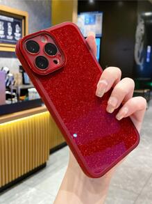 Funda para móvil brillante unicolor - Rojo - Ver 2