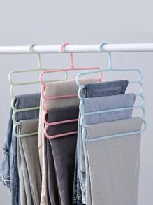 1 件装多功能加厚五层裤架，防滑设计，用于衣柜整理 - 适用于裤子、围巾等。装饰品装饰节日装饰房间装饰家居装饰卧室装饰 - 白色 - 查看 5