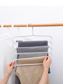 1 件装多功能加厚五层裤架，防滑设计，用于衣柜整理 - 适用于裤子、围巾等。装饰品装饰节日装饰房间装饰家居装饰卧室装饰 - 白色 - 查看 6