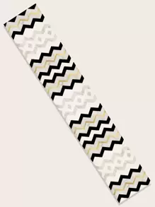 Chevron Pattern Table Runner - Multicolor - View 5