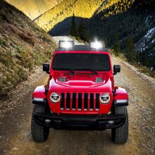 5 Inch 130W White Spot Lights Car Light Replacements - White - View 9