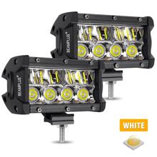 5 Inch 130W White Spot Lights Car Light Replacements - White - View 1