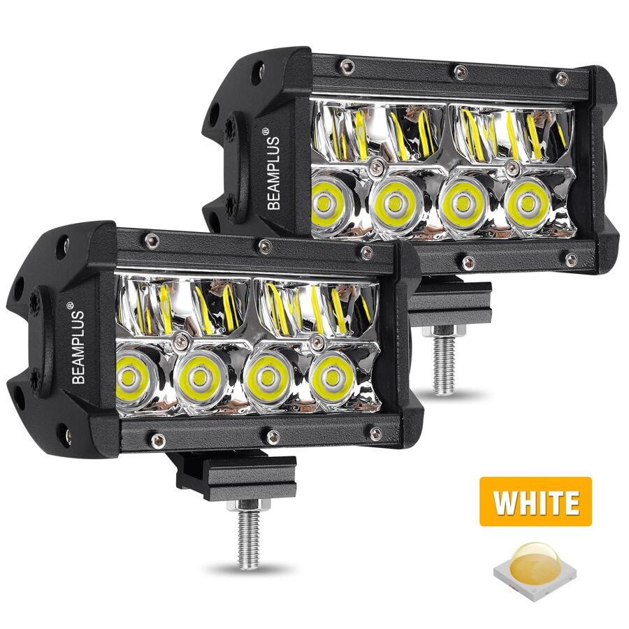 5 Inch 130W White Spot Lights Car Light Replacements - White - View 1