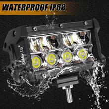 5 Inch 130W White Spot Lights Car Light Replacements - White - View 4