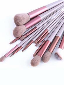 13支咖啡色化妆刷套装，布袋包装，化妆刷套装，化妆工具，化妆刷套装，化妆刷组合，化妆刷套装，全套化妆工具，化妆刷套装，全套化妆工具，刷子套装，化妆刷套装，化妆礼盒套装 - 咖啡棕 - 查看 4