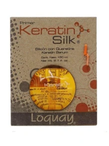 Loquay Primer Silicón Con Queratina Keratin Silk 150ml - Naranja - Ver 2