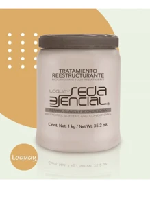 Loquay Tratamiento Reestructurante Seda Esencial 1Kg - Blanco - Ver 2