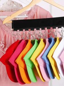 免打孔帽收納夾 - 黑色 - 查看 2