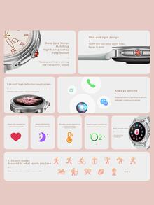 Multifunctional Smart Sports Women's Watch - Grey - View 4