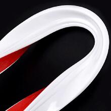 1 件 1 米白色硅胶止水条，用于浴室防水和防潮浴室阻水条、浴室防水条、淋浴房防水条、卫生间地板阻水条、台面自粘条耐用防水密封条 - 1 卷防水阻水条，适用于浴室、淋浴房、卫生间地板 - 易于安装 - 白色 - 查看 7