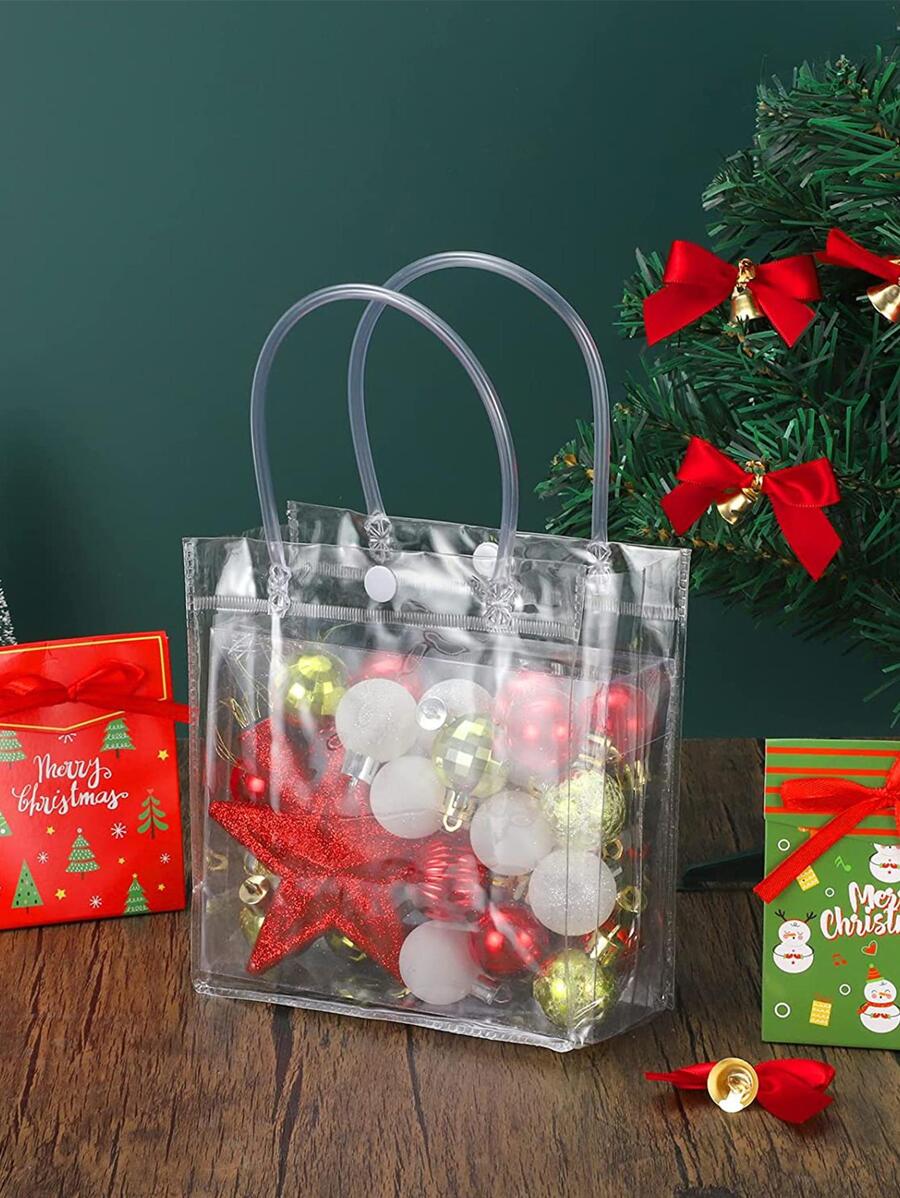 4入組透明禮品攜帶包