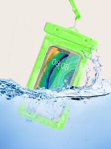 Túi đựng điện thoại màn hình cảm ứng chống nước HD 1 cái cho lặn - màu xanh lá - Xem 3