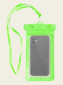 Túi đựng điện thoại màn hình cảm ứng chống nước HD 1 cái cho lặn - màu xanh lá - Xem 4