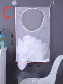 1 bucată geantă de depozitare pentru jucării pentru copii din poliamidă, suport pentru jucării din plasă agățată pentru copii, baie
