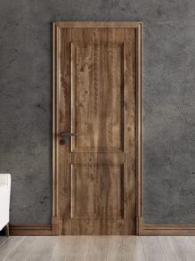 1roll Wooden Pattern Wall Paper - Multicolor - View 3