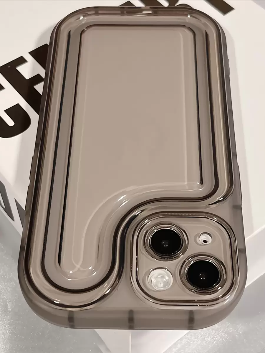 Simple Apple Phone Case Compatible With IPhone 17 Pro Max/17 Pro/17 Air/17/16 Pro Max/16/16 Pro/16 Plus/15 Pro Max/15 Pro/15 Plus/11/13/12/14 Pro Max/11 Pro Max/12 Pro Max/13 Pro Max/13 Pro, Full-Coverage Anti-Fall Transparent Soft Shell