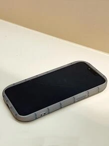 Simple Apple Phone Case Compatible With IPhone 17 Pro Max/17 Pro/17 Air/17/16 Pro Max/16/16 Pro/16 Plus/15 Pro Max/15 Pro/15 Plus/11/13/12/14 Pro Max/11 Pro Max/12 Pro Max/13 Pro Max/13 Pro, Full-Coverage Anti-Fall Transparent Soft Shell - Black - View 7