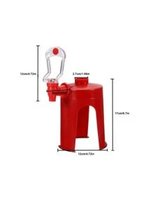 1PC Beverage Dispenser Tool Party Drinks Soda Dispenser Water Cooler Tool - Red - View 2