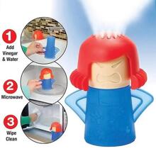 1pc angry mom microwave cleaner, blue - Blue - View 5