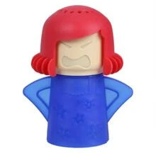 1pc angry mom microwave cleaner, blue - Blue - View 2
