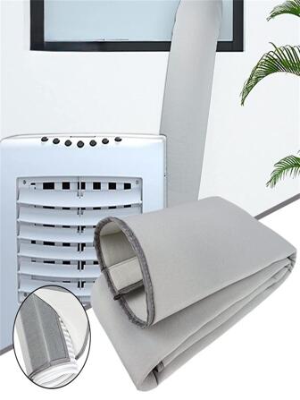 1pc Portable Air Conditioner Hose Cover Multifunctional Heat Insulation Dustproof Protective Cover Easy Installation