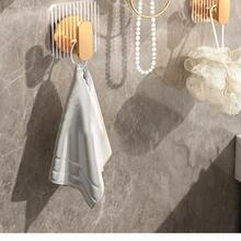 1pc Wall Mounted Wall Hook - Gold - View 5