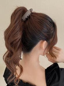 1 Bộ vuốt tóc thông thường cho nữ cho cuộc sống hàng ngày - Cà phê - Xem 2