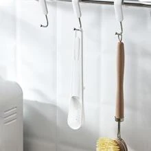 1pc Multifunction Colander Spoon - White - View 6