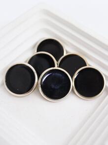 6pcs Round Button Decor Button