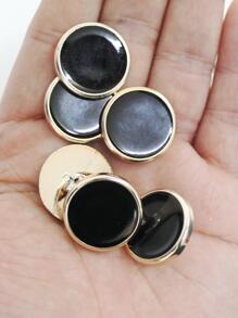 6pcs Round Button Decor Button