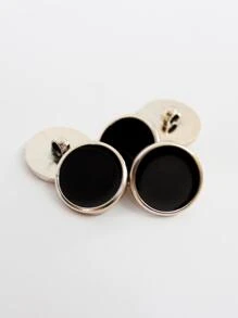 6pcs Round Button Decor Button