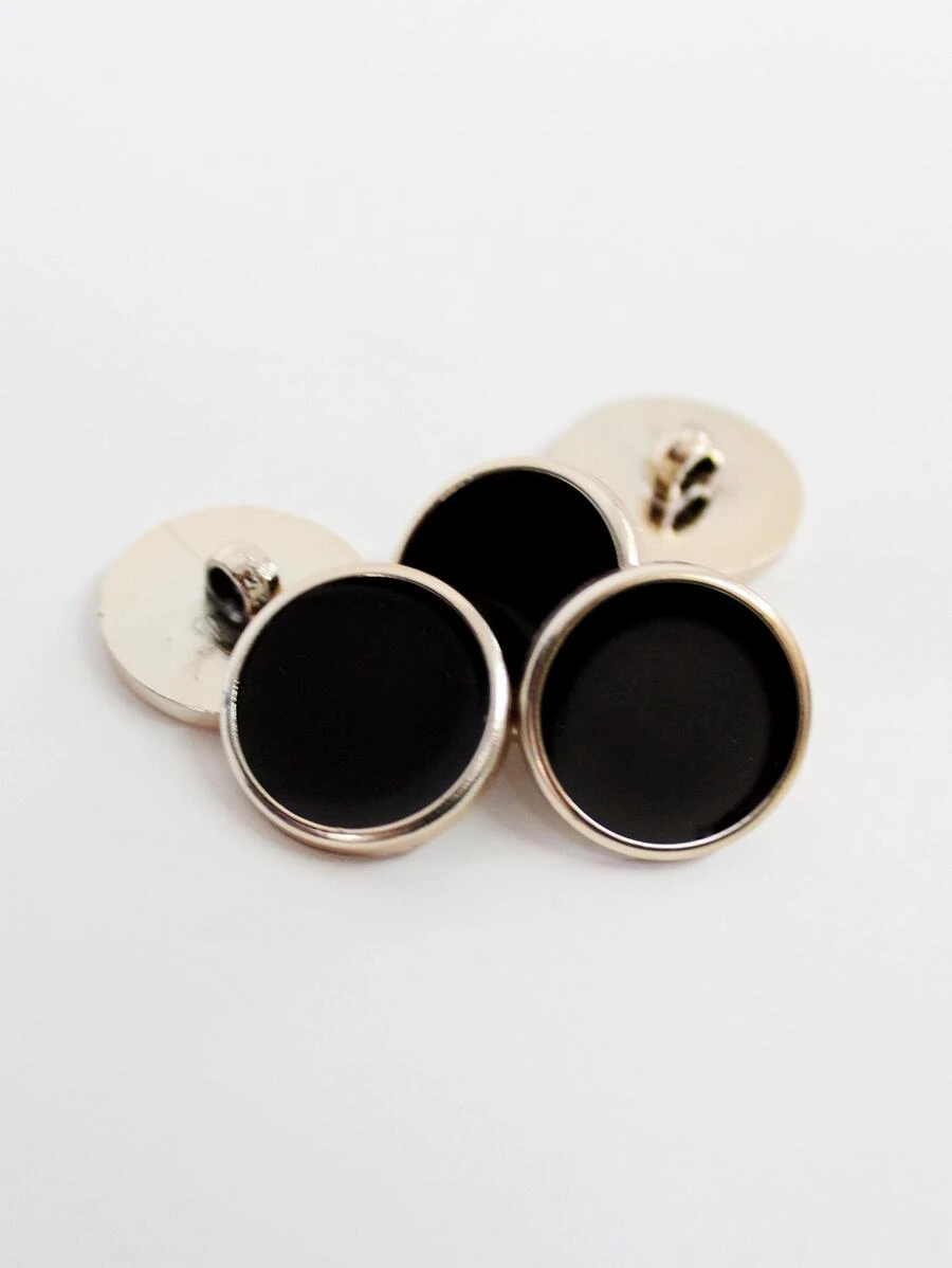 6pcs Round Button Decor Button