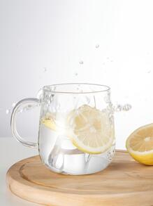1 pieza de vidrio Infusor de té Tazas con extraíble Colador con de bambú de vidrio Tazas para floreciente & hoja suelta microonda & aptas para el lavavajillas - Blanco - Ver 3