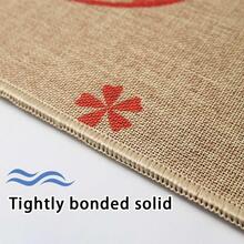 1 Miếng Mùa hè Thiết kế hoa Tấm lót , Bền chặt & Dễ dàng làm sạch Thảm sàn , Hiện đại & Lanh Chất liệu Chống trượt & Nước Hấp thụ Thảm , Máy giặt được & Chống mài mòn Với Silicone Đối với Làm sạch Bùn & Phòng tắm , Thích hợp Đối với Trong nhà In Phòng tắm , Phòng khách , Phòng ngủ , Phòng bếp , phổ cập - Nhiều màu - Xem 6