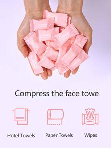 30入組一次性壓縮潔面巾