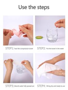 30入組一次性壓縮潔面巾