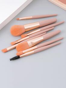 Bộ cọ trang điểm mini 8 món, bao gồm cọ phấn mắt, cọ che khuyết điểm, cọ phấn phủ, bộ cọ, bộ cọ trang điểm, bộ cọ trang điểm, bộ cọ trang điểm, bộ trang điểm hoàn chỉnh, bộ cọ trang điểm, bộ trang điểm hoàn chỉnh, bộ cọ, bộ cọ trang điểm, bộ quà tặng trang điểm, bộ - Màu Hồng  Dưa hấu - Xem 4