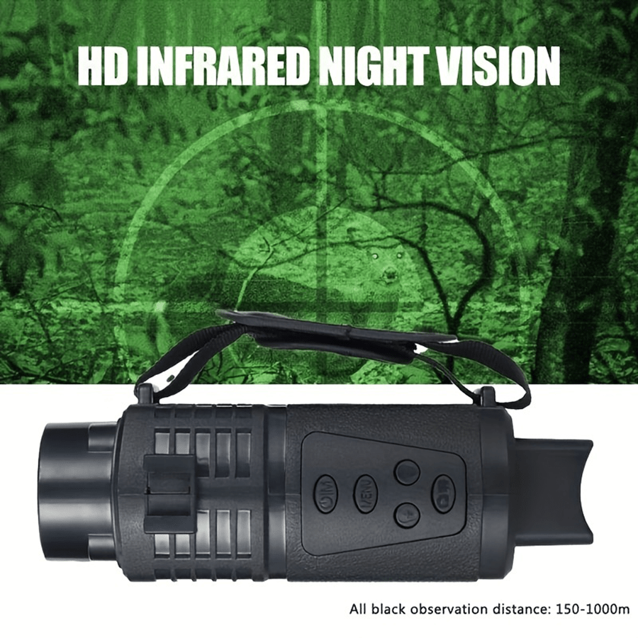 Monocular Night Vision Device With 1920x1080 Resolution Infrared Night Vision Equipment Dual