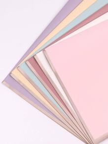 10 piezas Papel de regalo liso - Morado - Ver 5